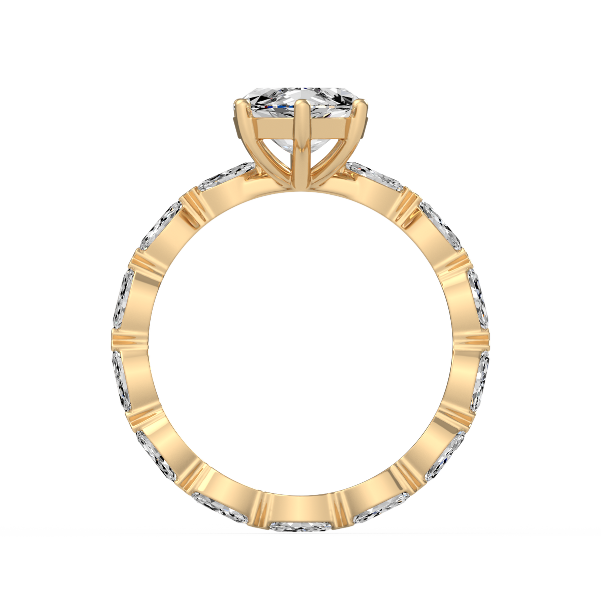 Marquise 3ct Signature Ring R-113