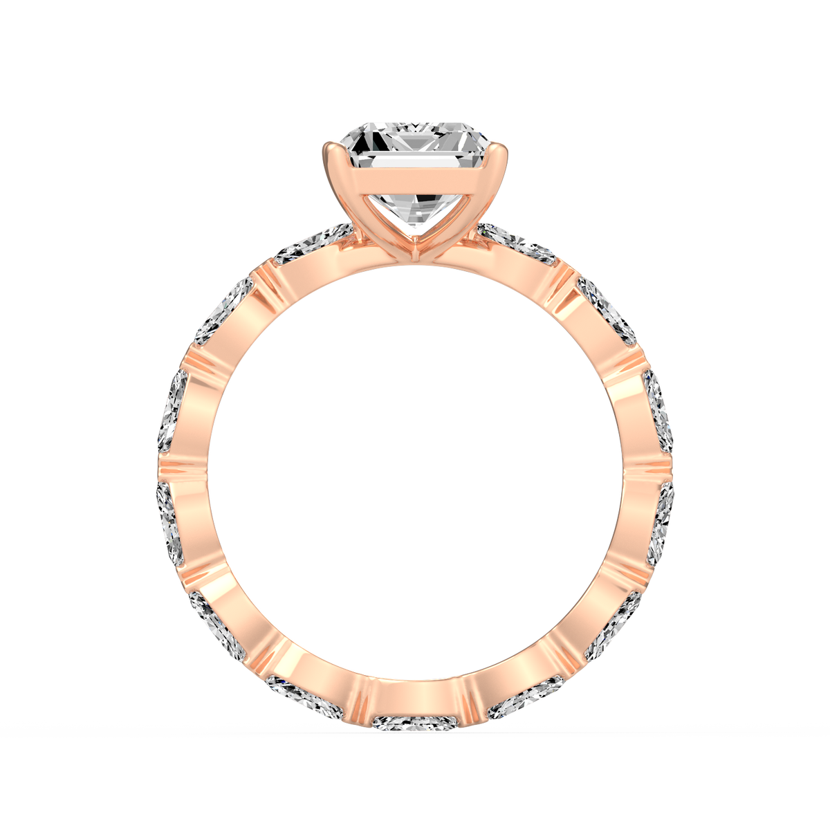 Emerald 3ct Signature Ring R-121