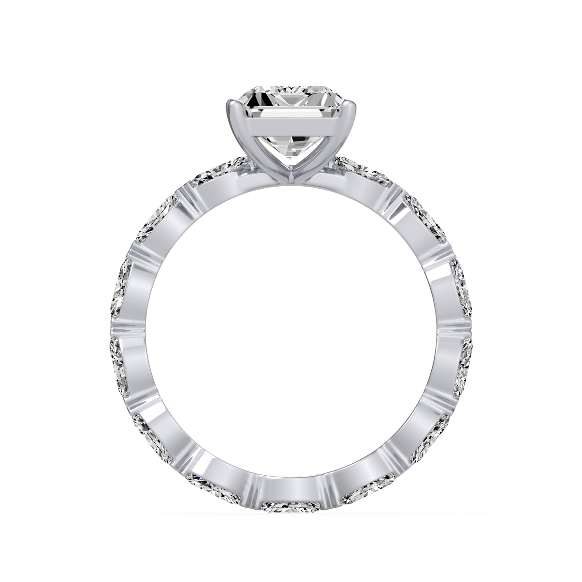 Emerald 3ct Signature Ring R-121