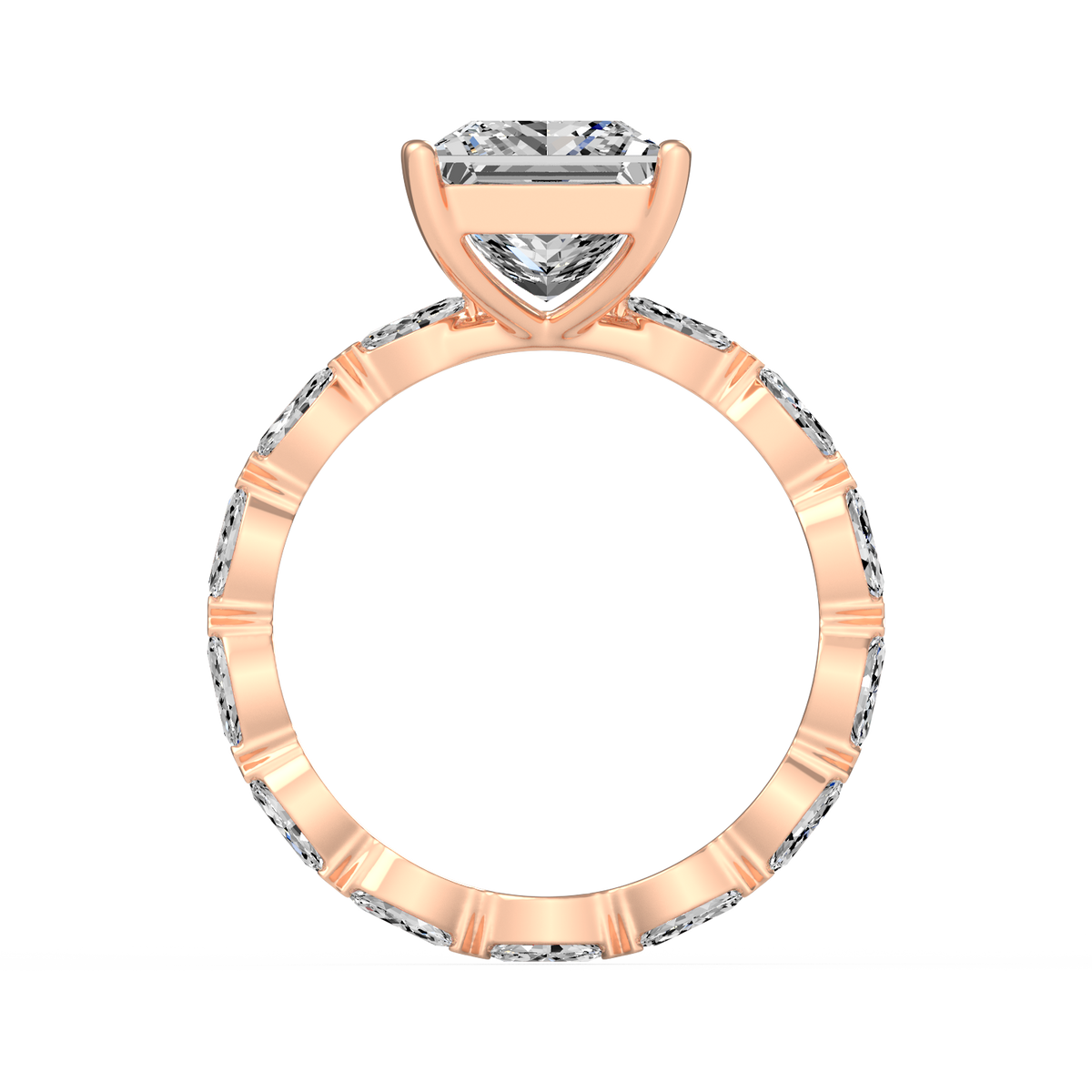 Princess 3ct Signature Ring R-143