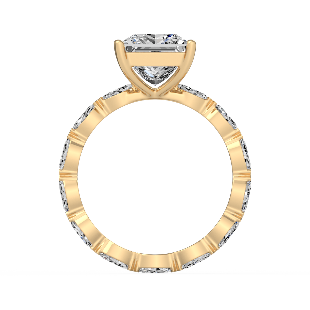 Princess 3ct Signature Ring R-143