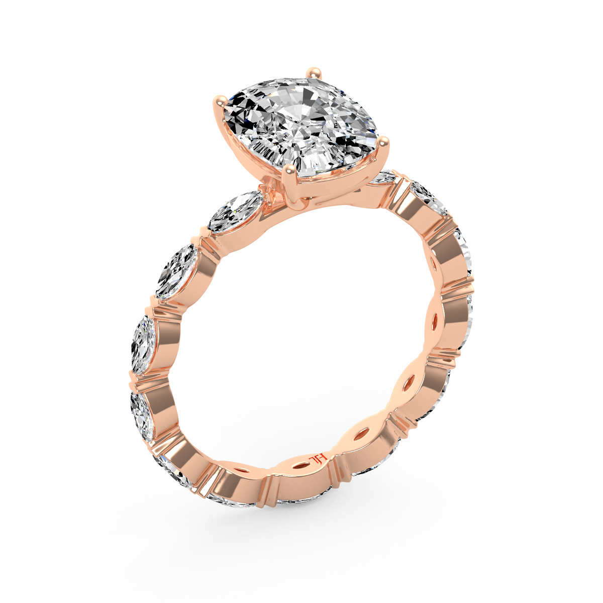 Cushion 3ct Signature Ring R-158
