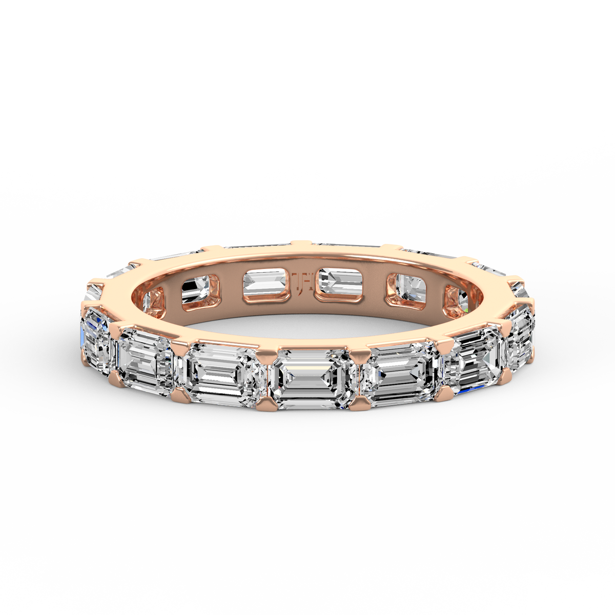 Emerald Full Eternity Band R-472