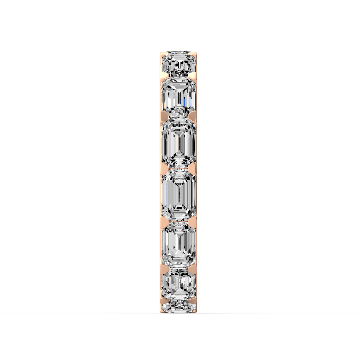 Emerald Full Eternity Band R-472