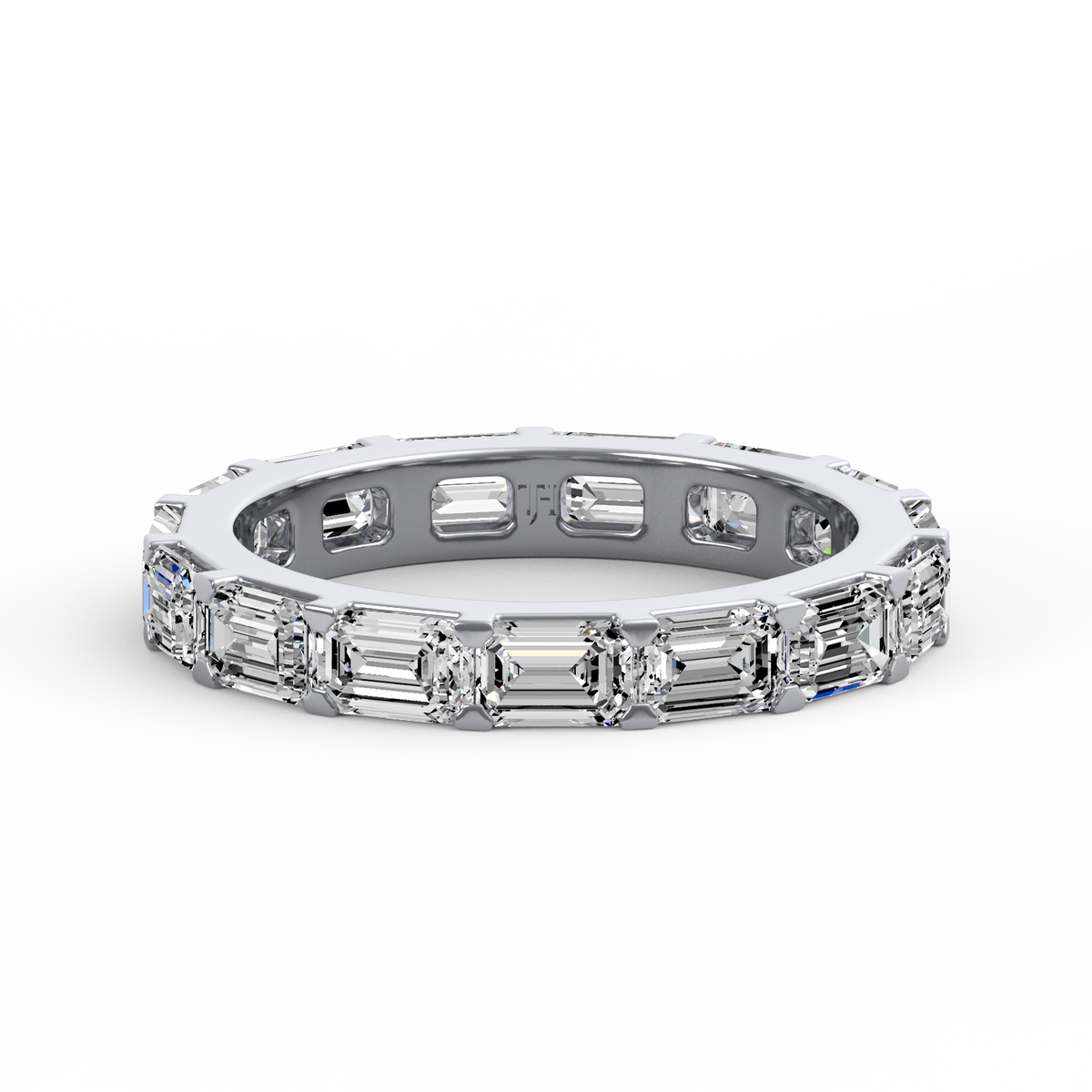 Emerald Full Eternity Band R-472
