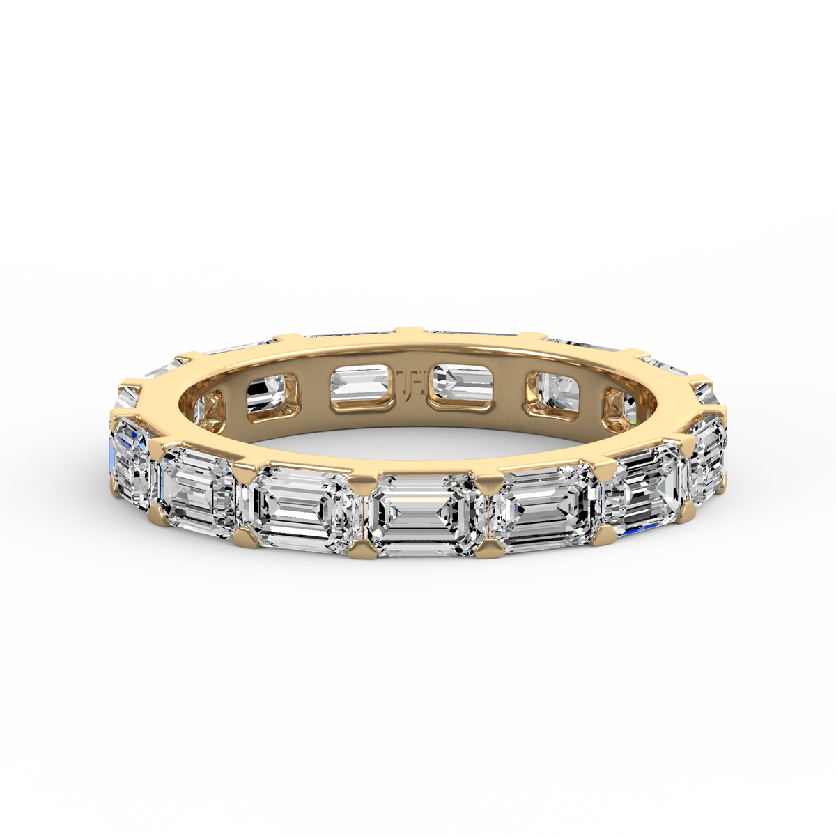 Emerald Full Eternity Band R-472