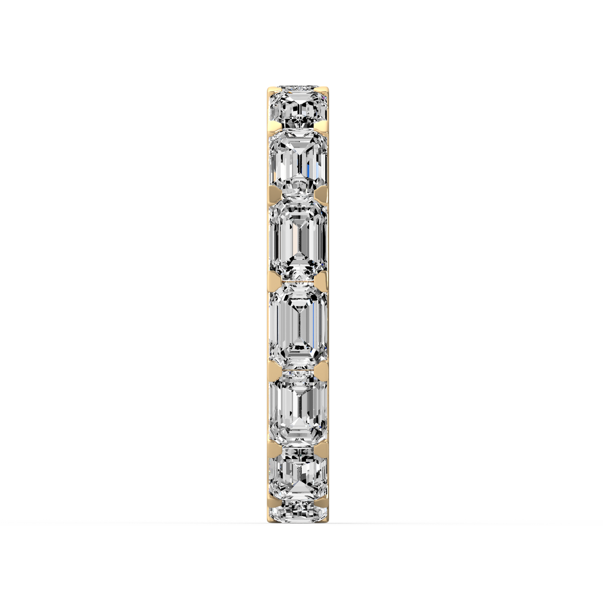 Emerald Full Eternity Band R-472