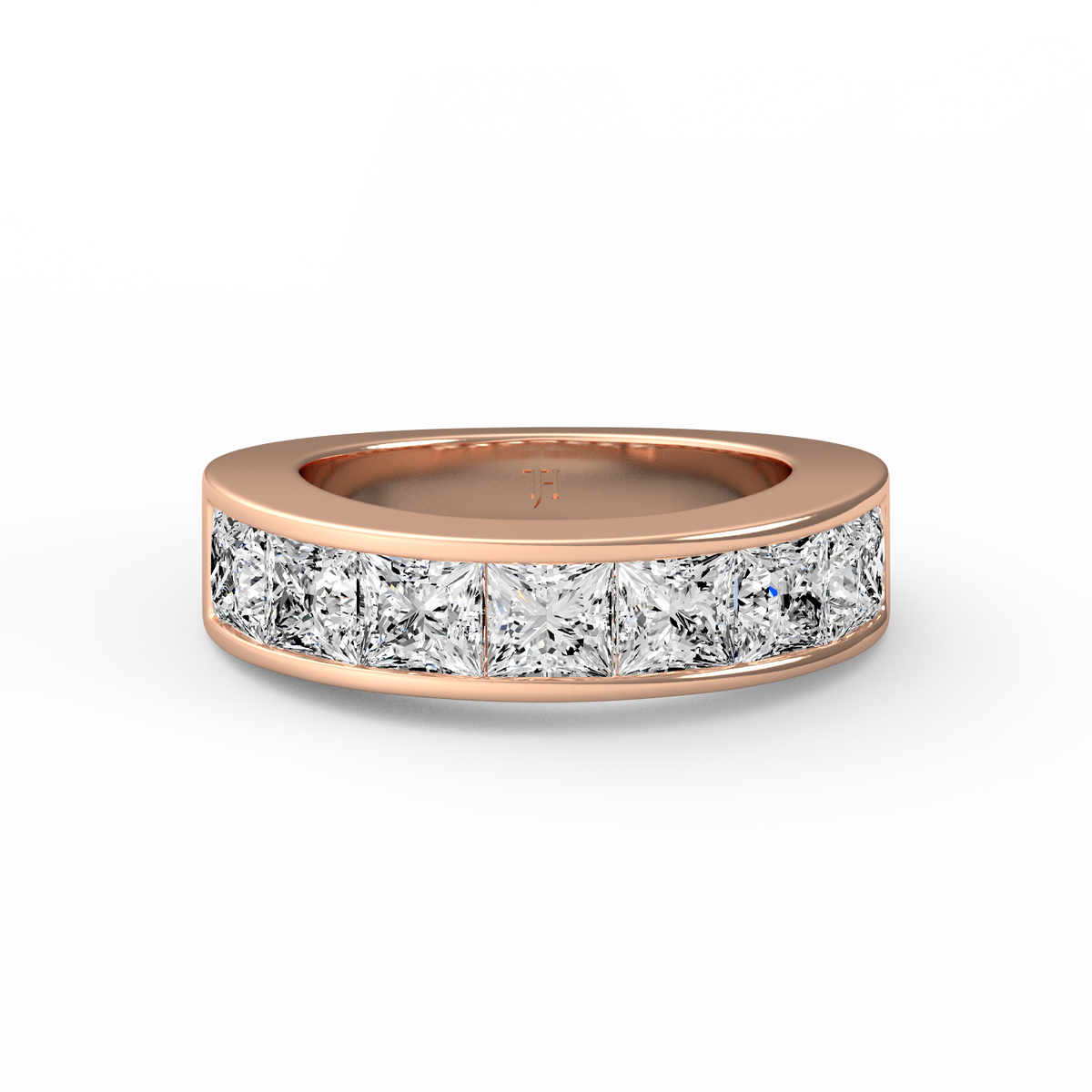Princess Half Eternity Channel Set Band R-484