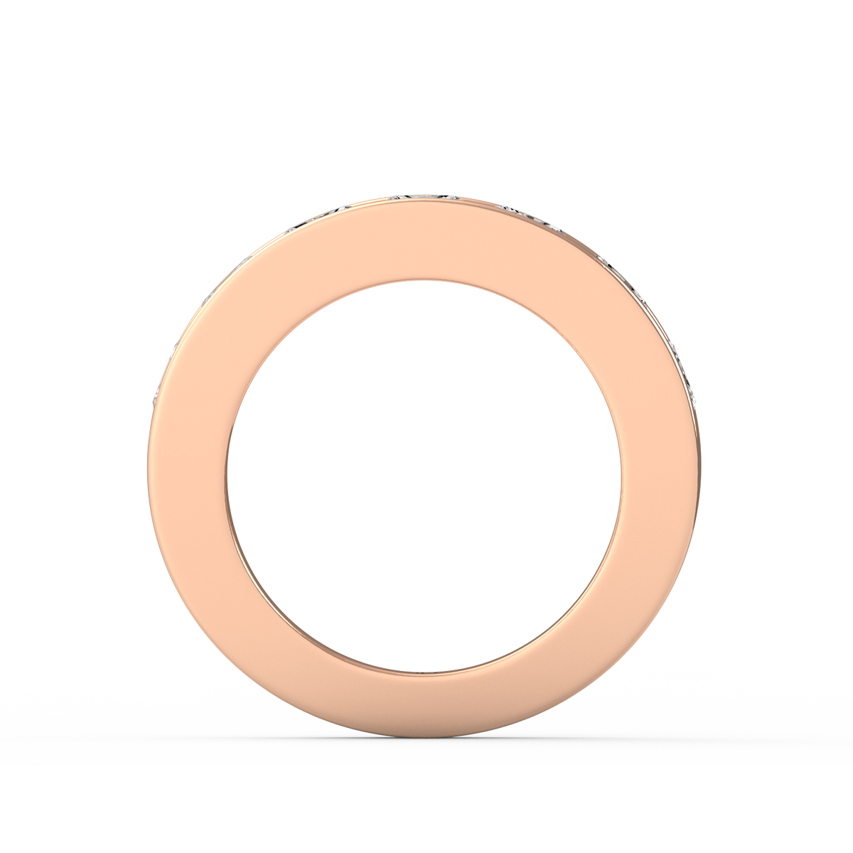 Princess Half Eternity Channel Set Band R-484