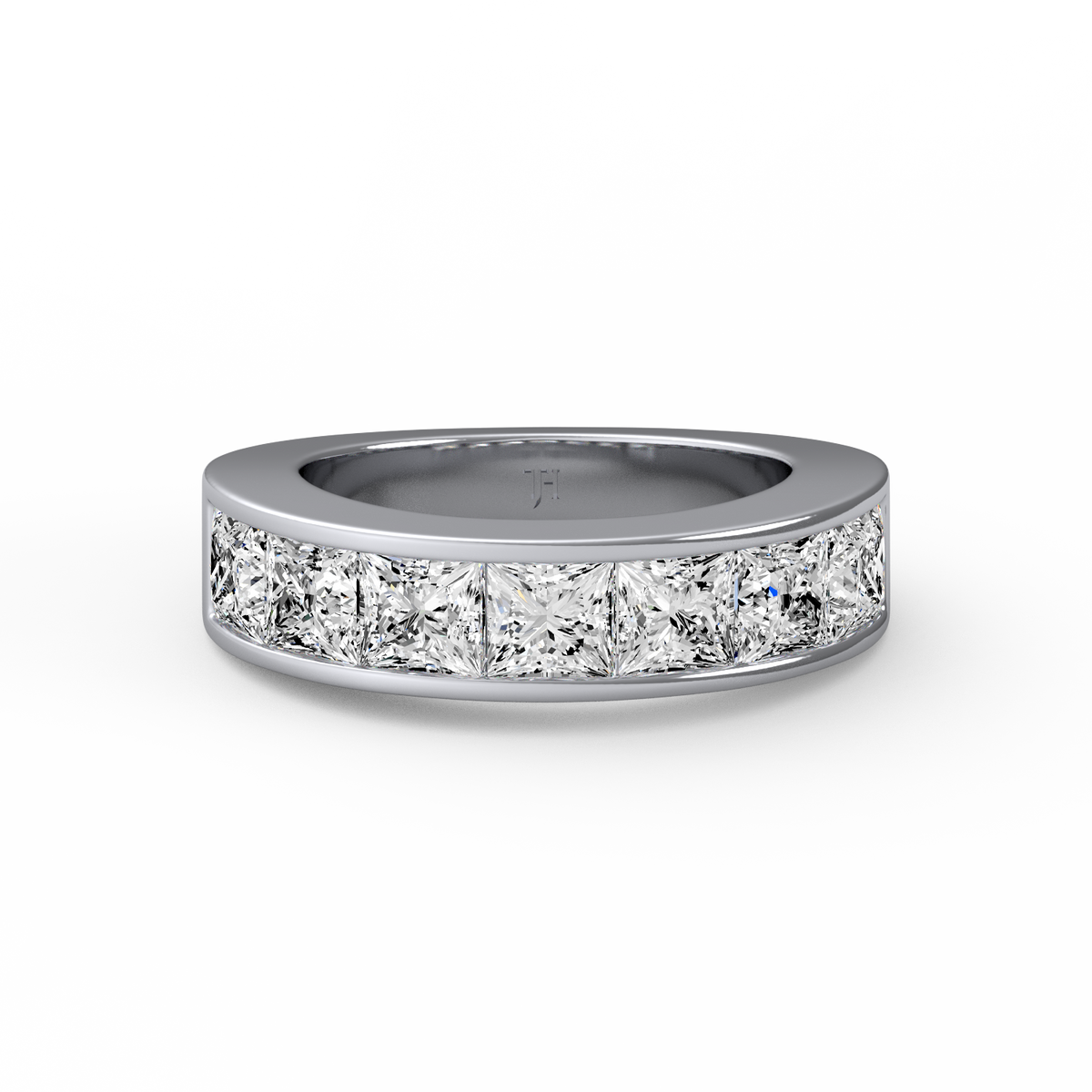 Princess Half Eternity Channel Set Band R-484