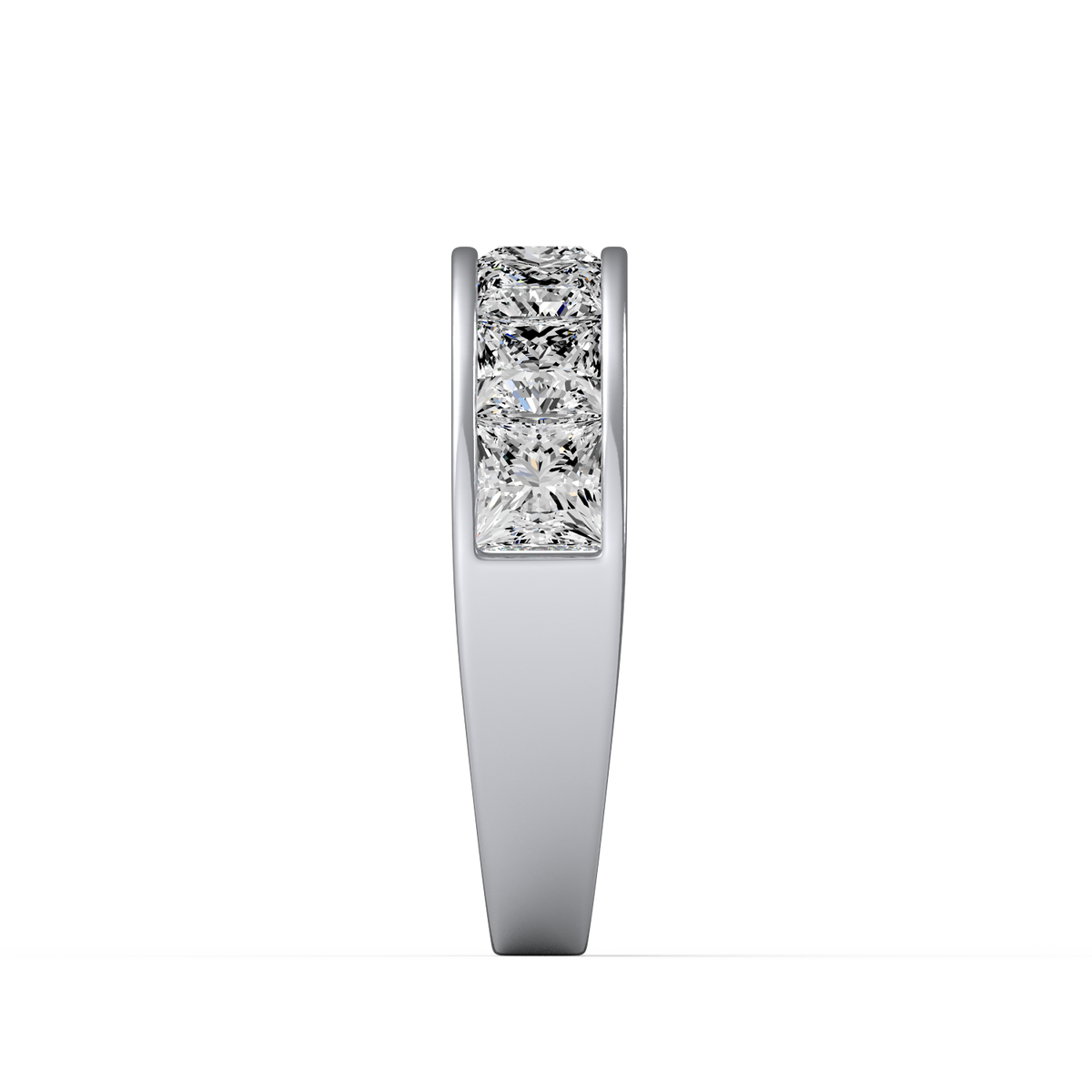 Princess Half Eternity Channel Set Band R-484