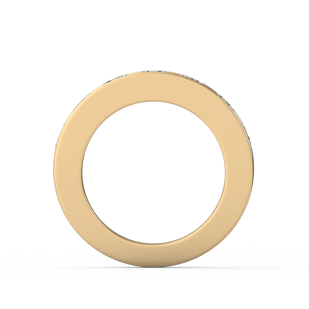 Princess Half Eternity Channel Set Band R-484