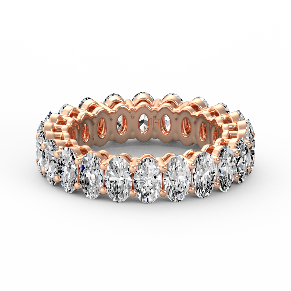 Oval Full Eternity Band R-511