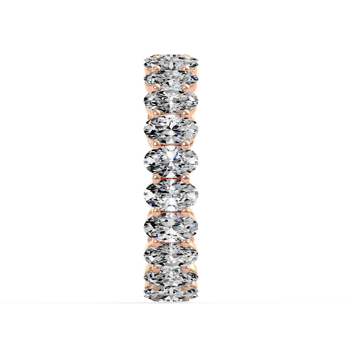 Oval Full Eternity Band R-511