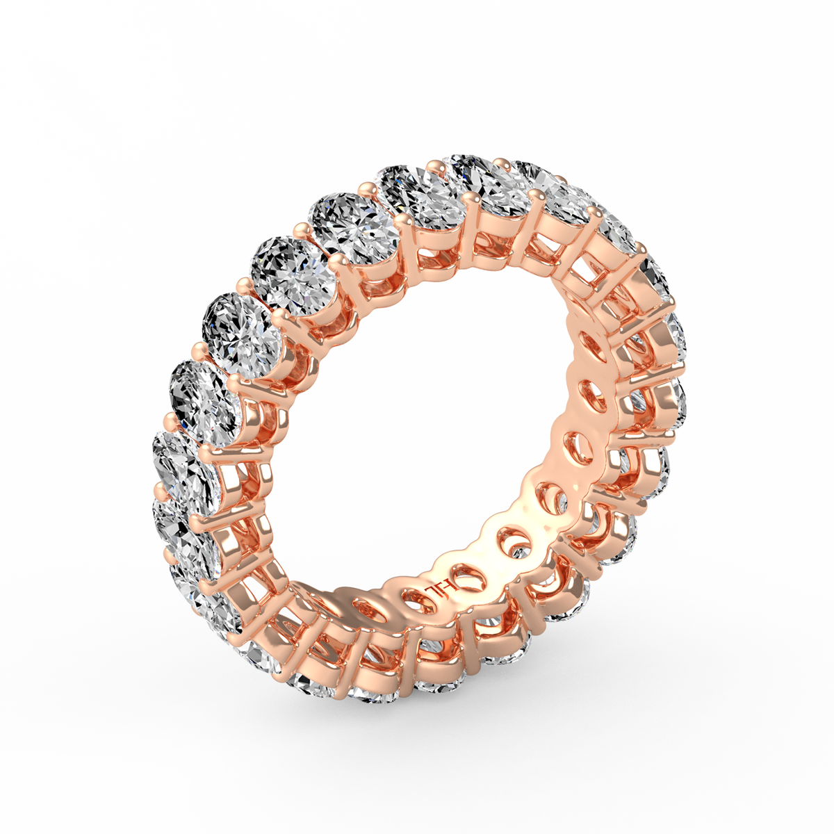 Oval Full Eternity Band R-511