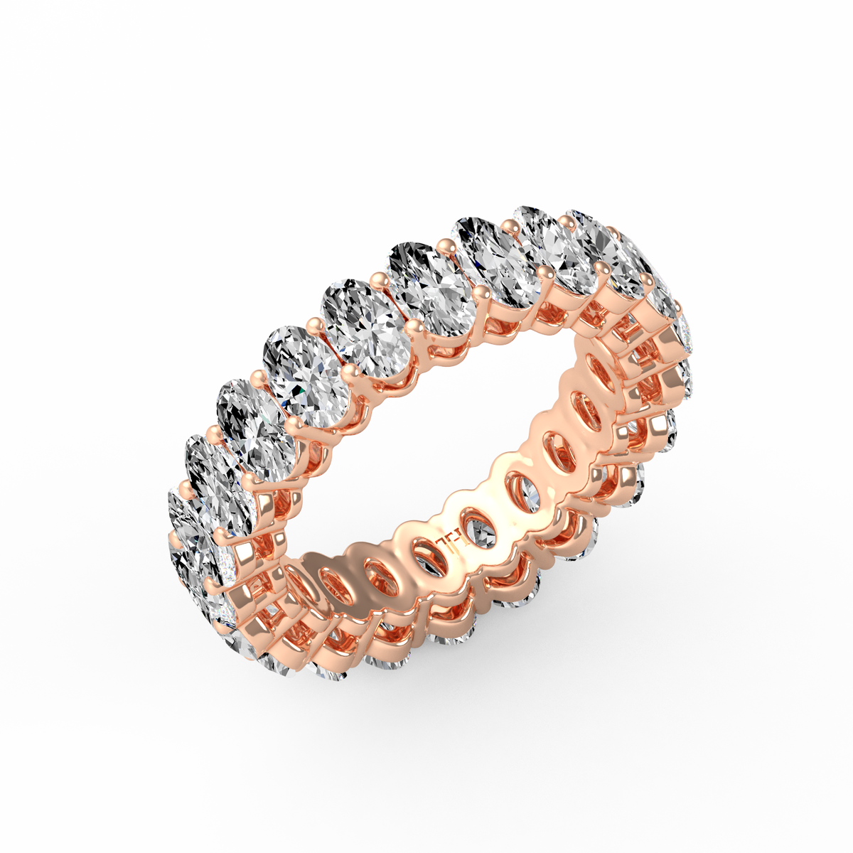 Oval Full Eternity Band R-511