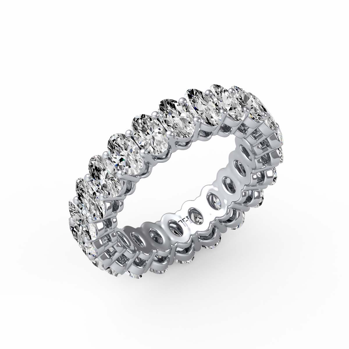 Oval Full Eternity Band R-511