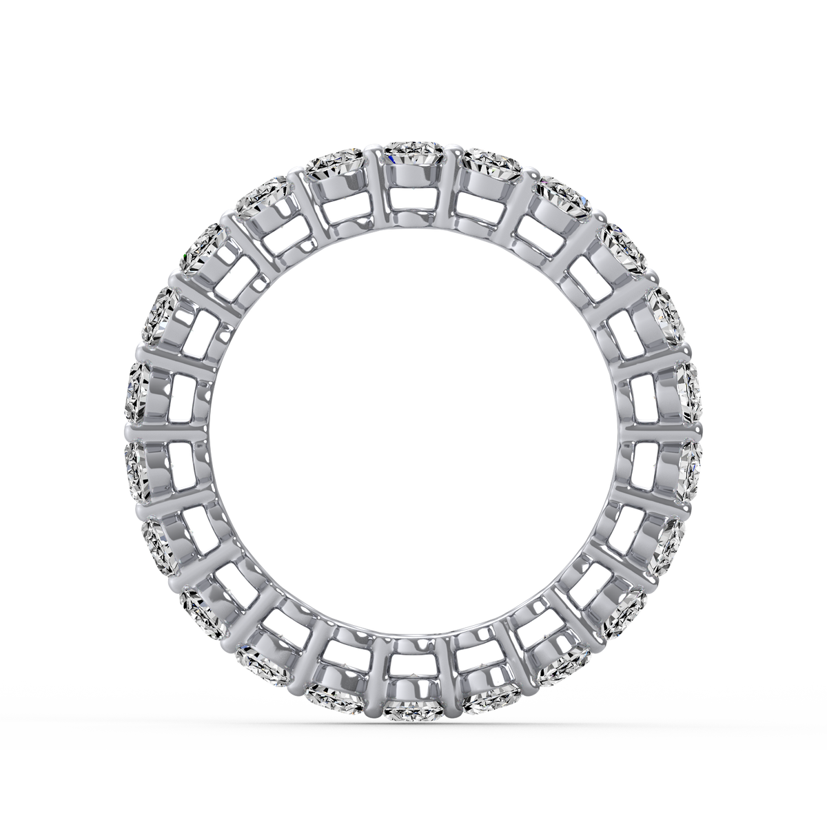 Oval Full Eternity Band R-511
