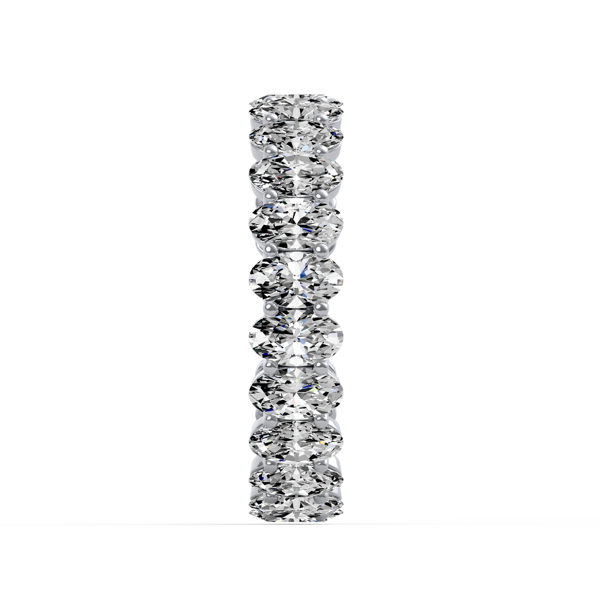 Oval Full Eternity Band R-511