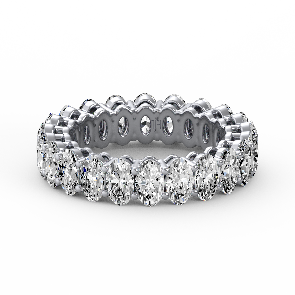 Oval Full Eternity Band R-511