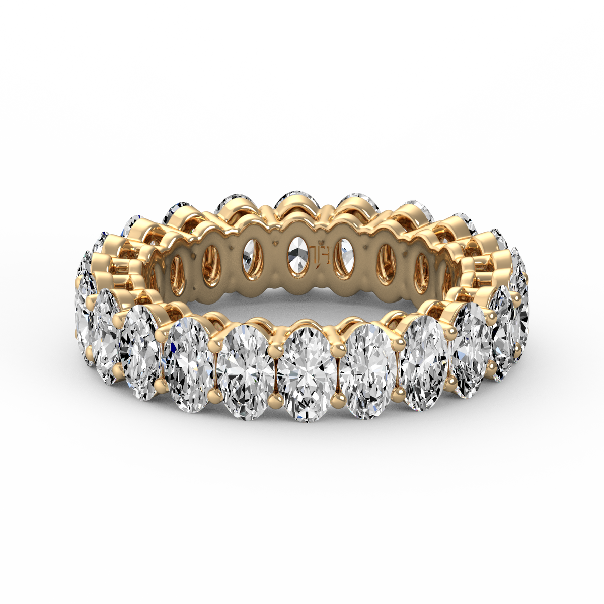 Oval Full Eternity Band R-511