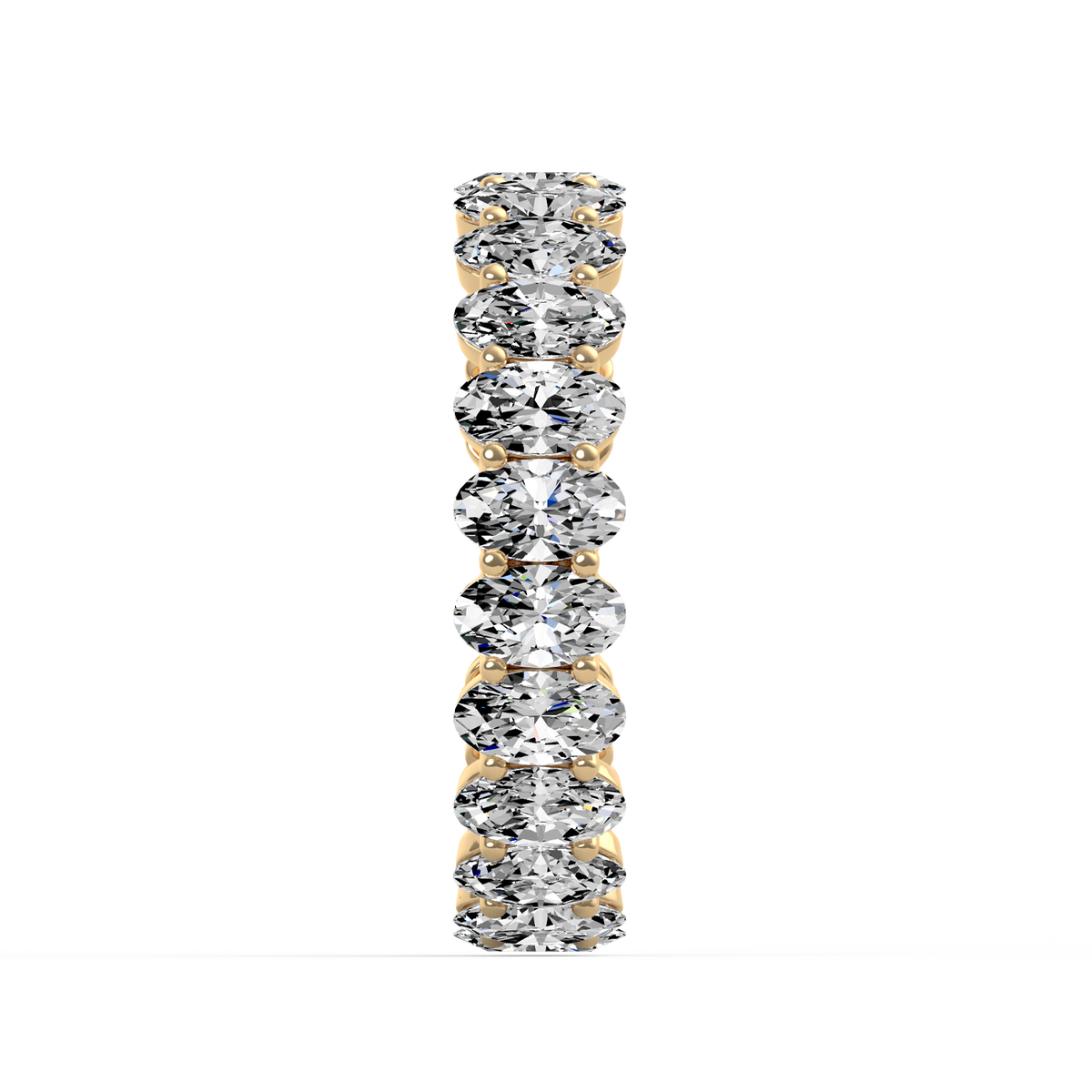 Oval Full Eternity Band R-511