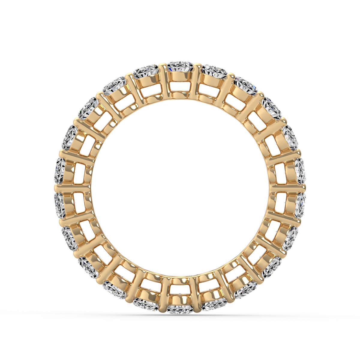 Oval Full Eternity Band R-511
