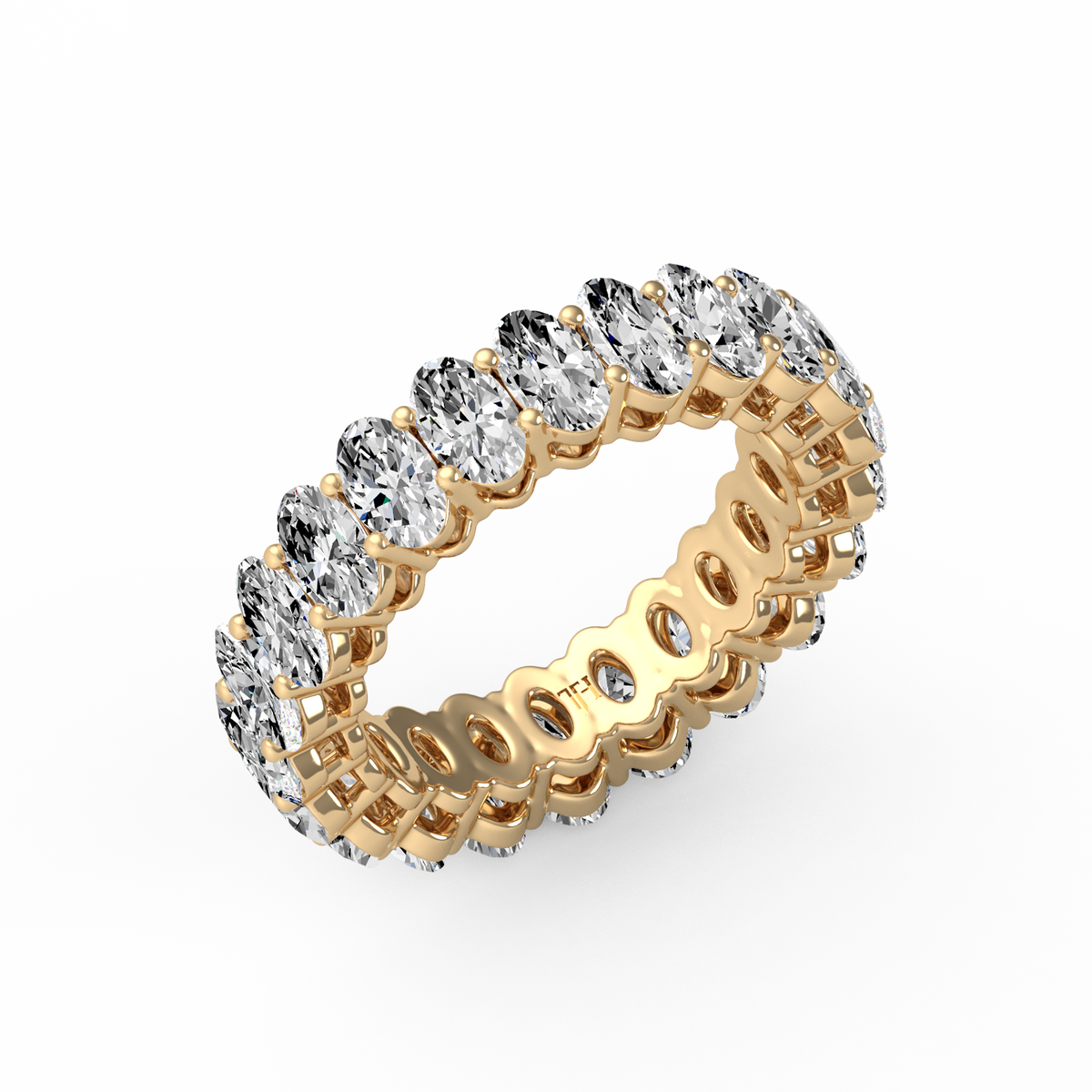 Oval Full Eternity Band R-511
