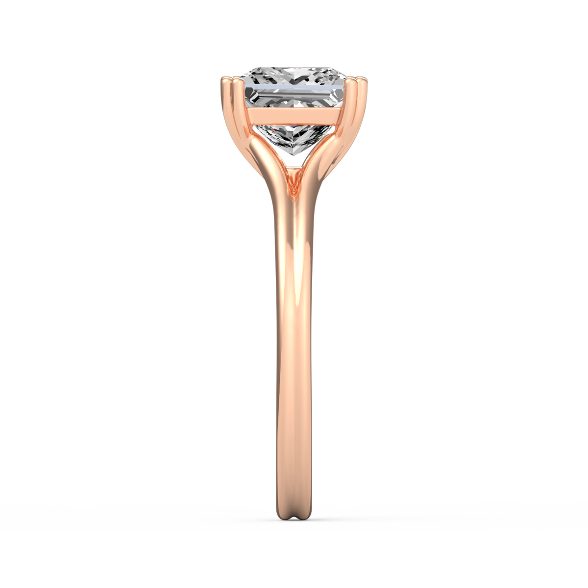 Princess 3ct Classic Solitaire Ring R-639