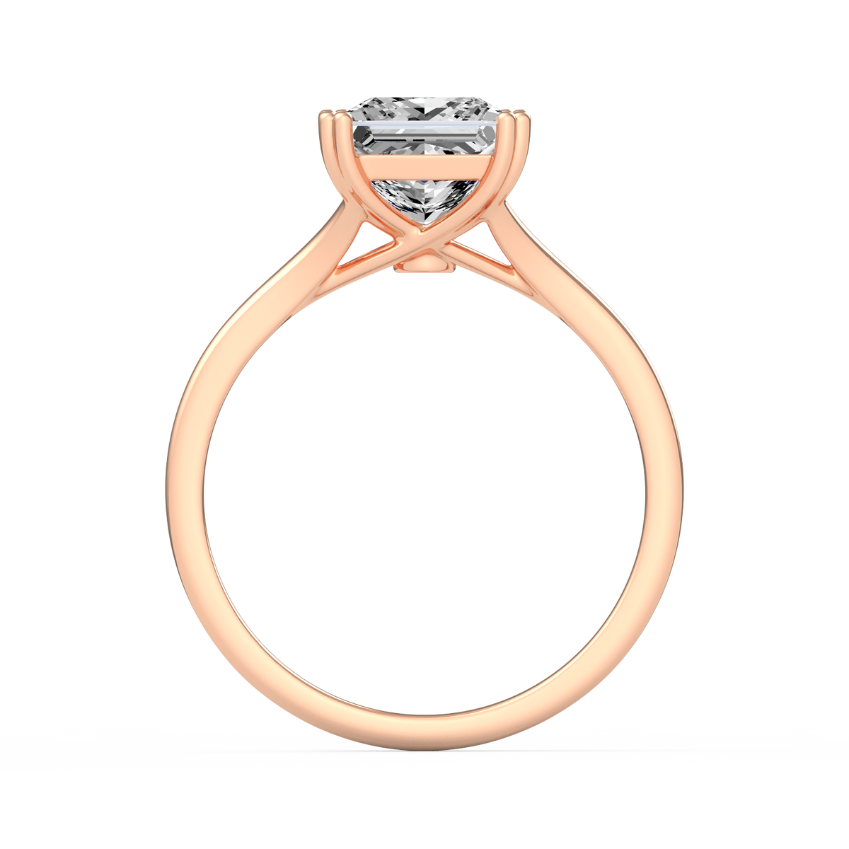 Princess 3ct Classic Solitaire Ring R-639