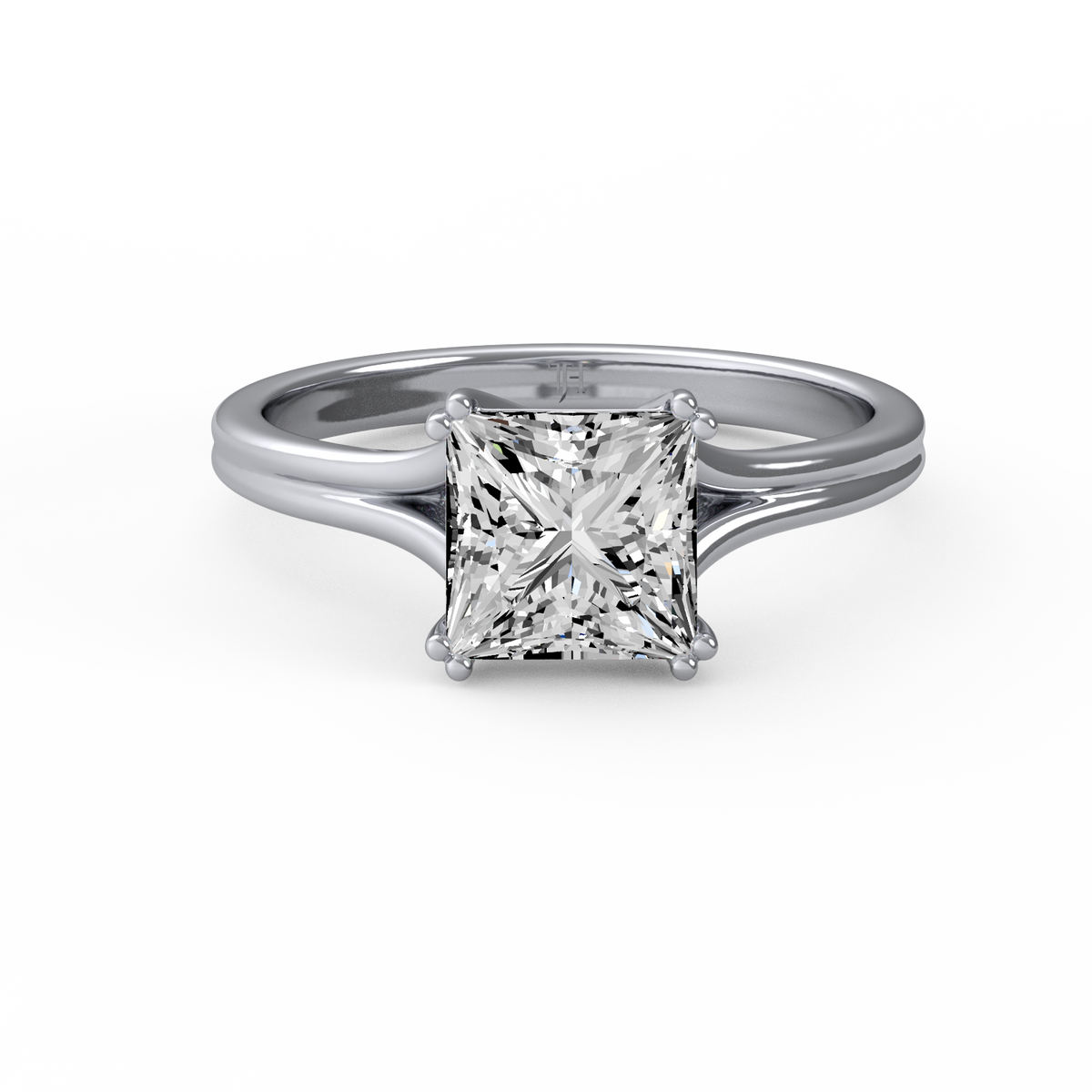 Princess 3ct Classic Solitaire Ring R-639