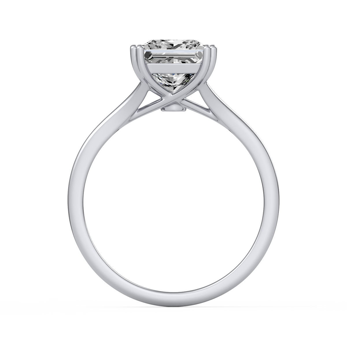 Princess 3ct Classic Solitaire Ring R-639