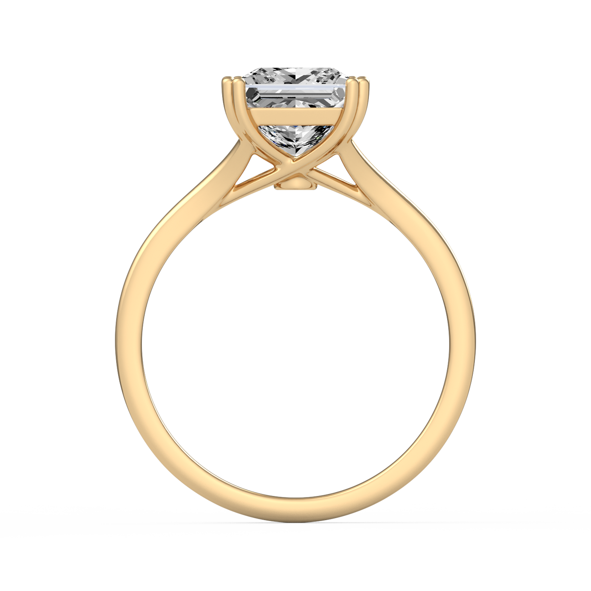 Princess 3ct Classic Solitaire Ring R-639