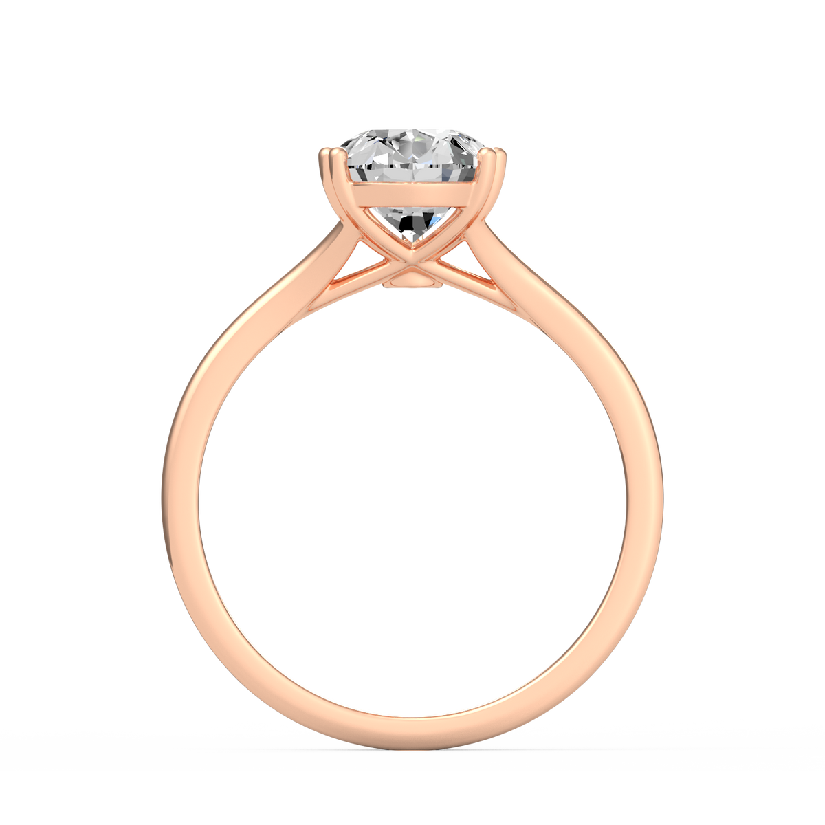 Pear 3ct Classic Solitaire Ring R-645