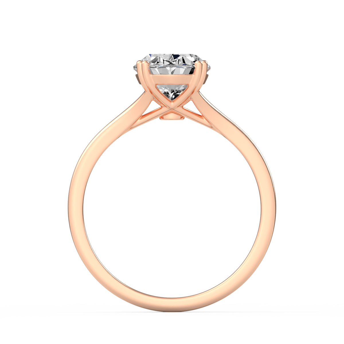 Oval 3ct Classic Solitaire RingR-651