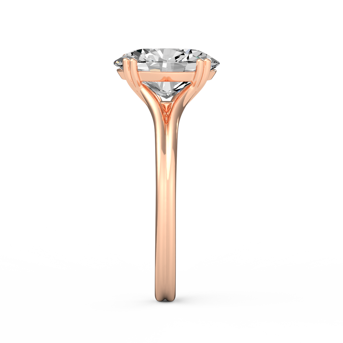 Oval 3ct Classic Solitaire RingR-651