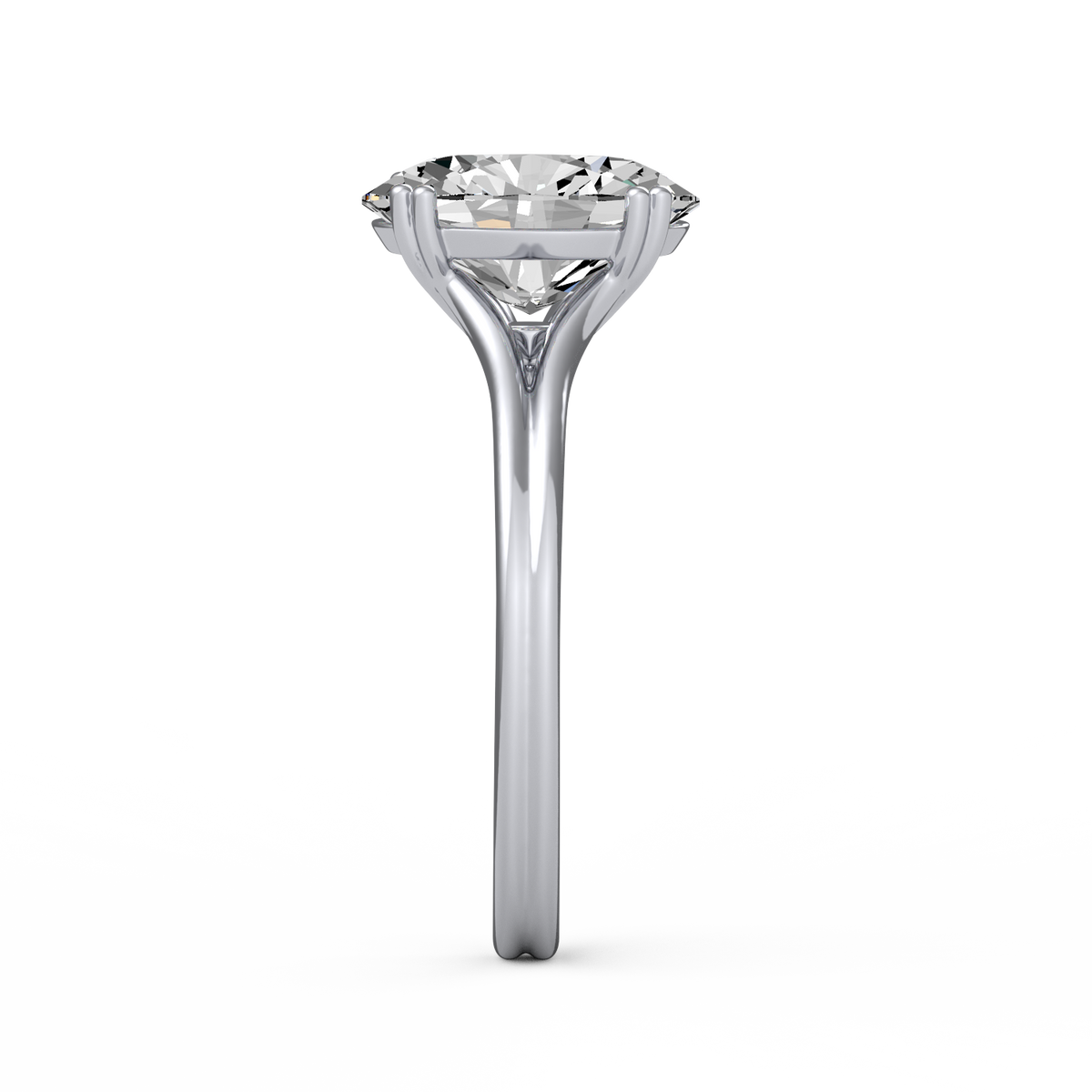 Oval 3ct Classic Solitaire RingR-651
