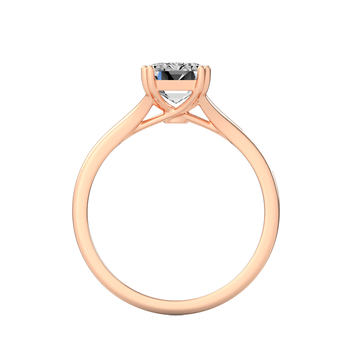 Emerald 3ct Classic Solitaire Ring R-656