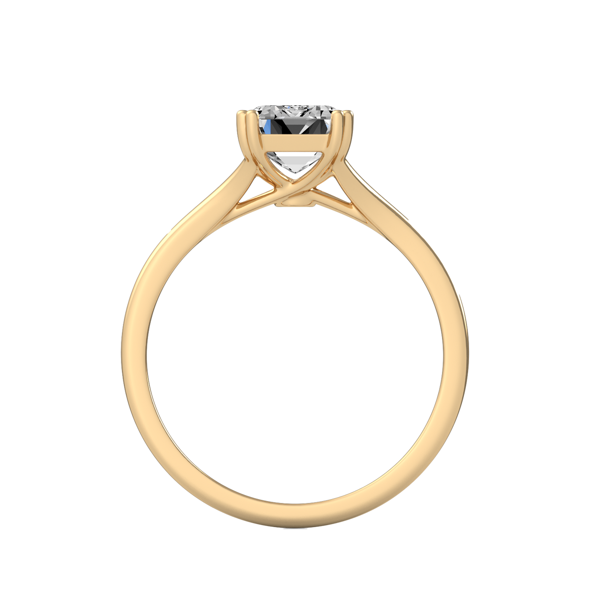 Emerald 3ct Classic Solitaire Ring R-656