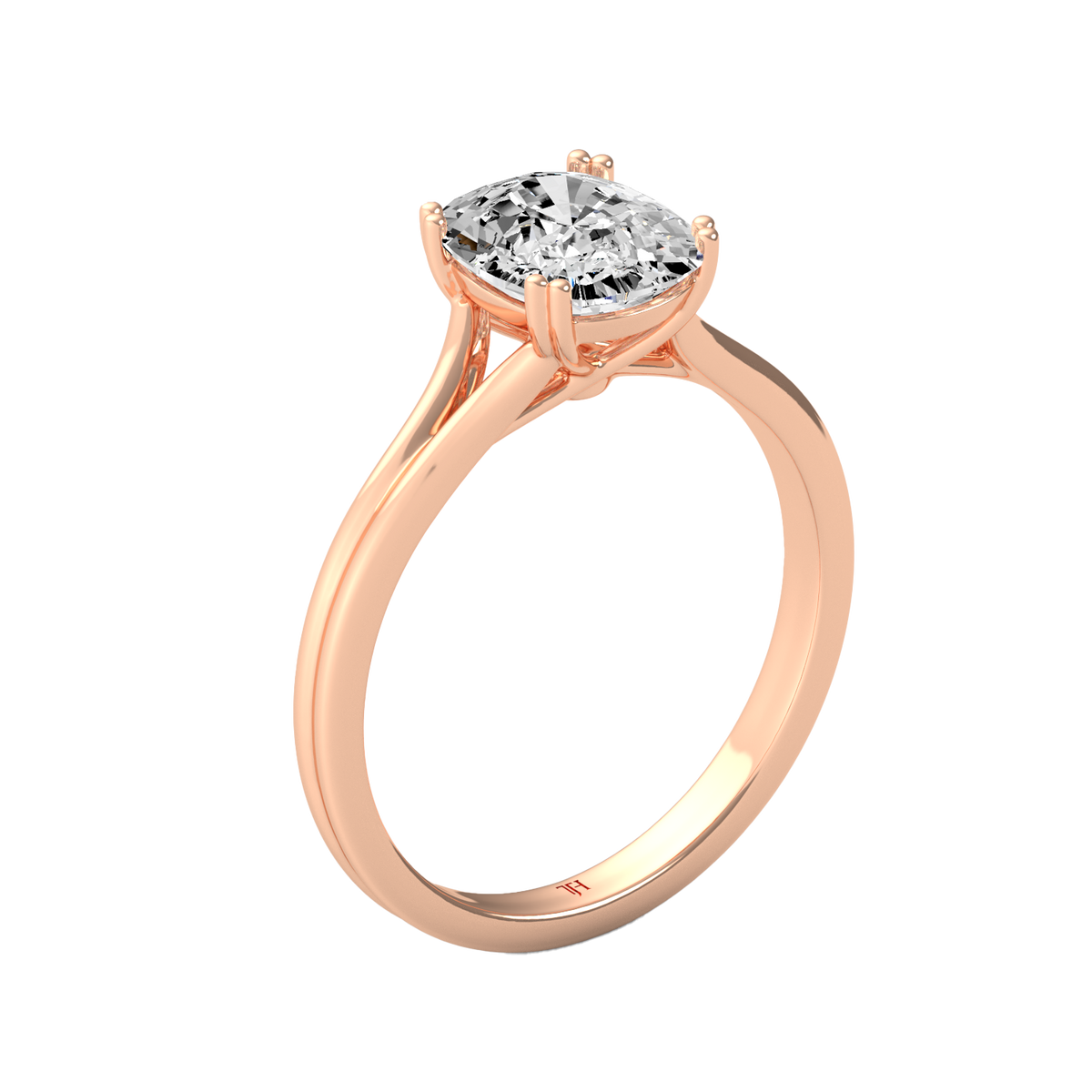 Cushion 3ct Classic Solitaire Ring R-665
