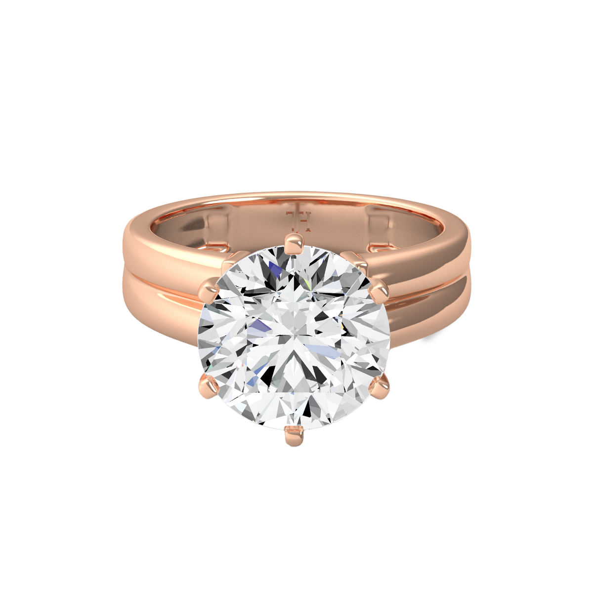 Round 5ct Solitaire Ring R-674