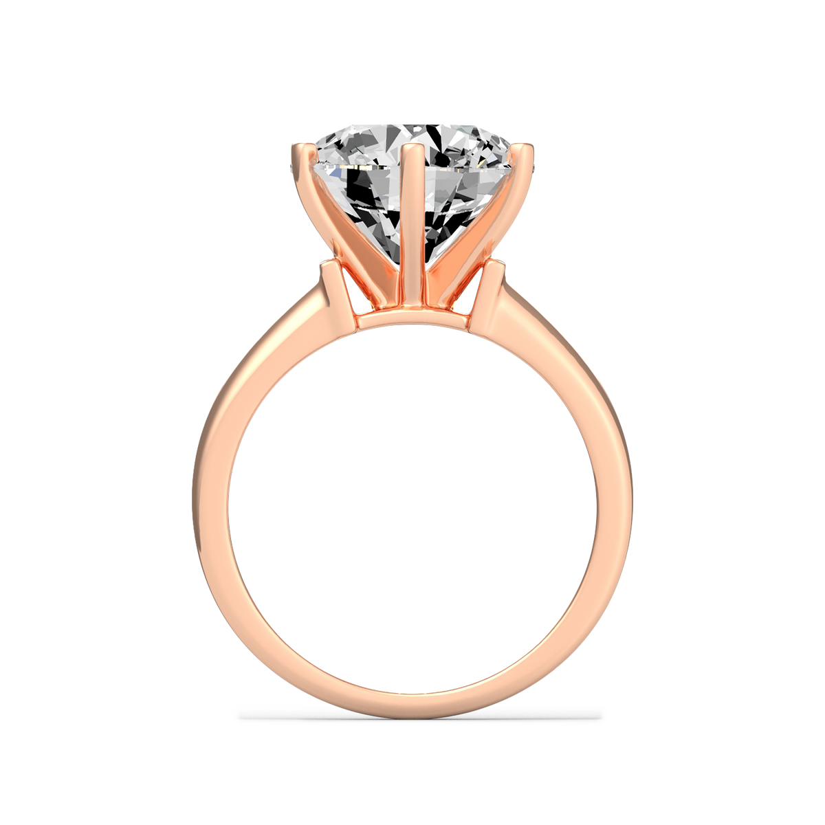 Round 5ct Solitaire Ring R-674