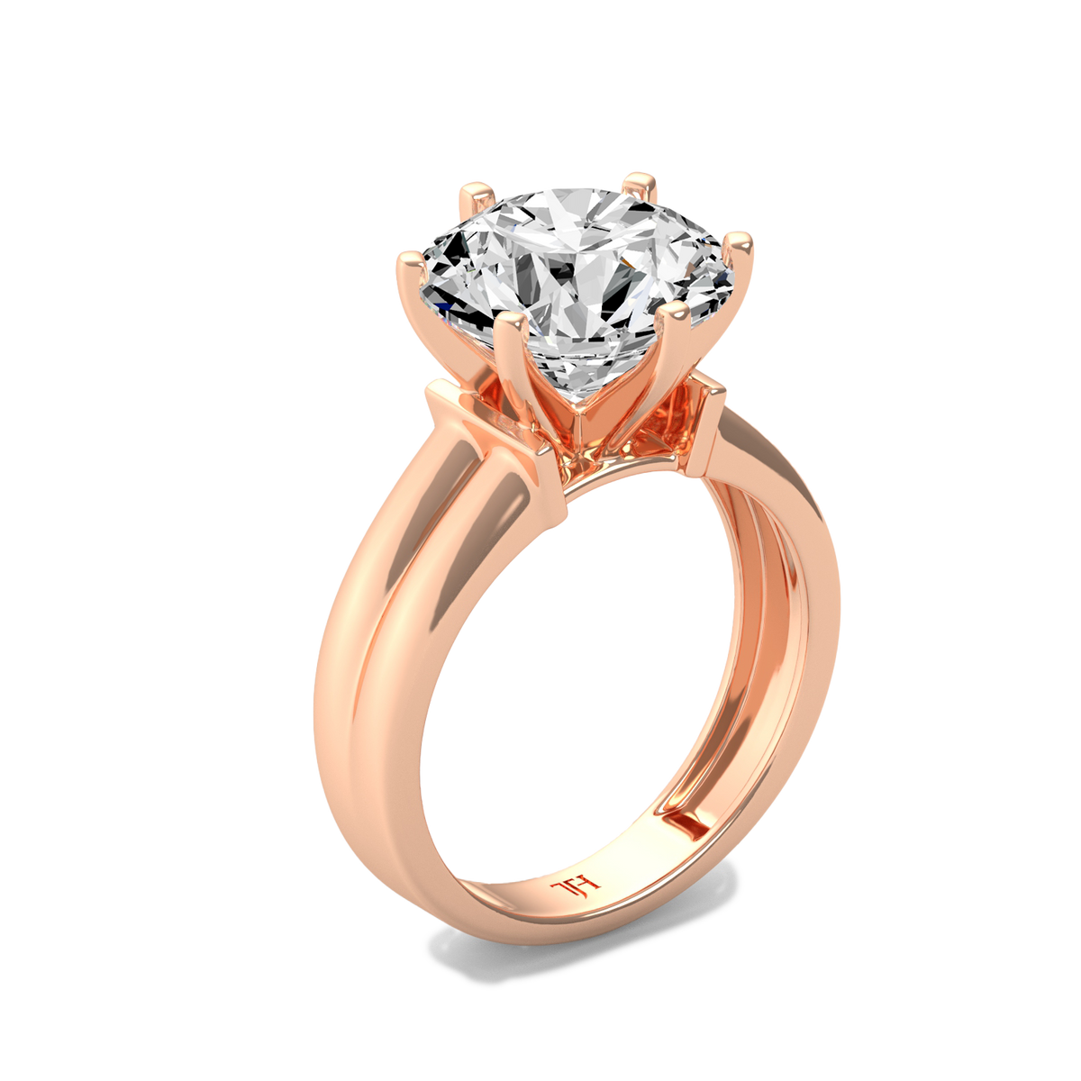 Round 5ct Solitaire Ring R-674