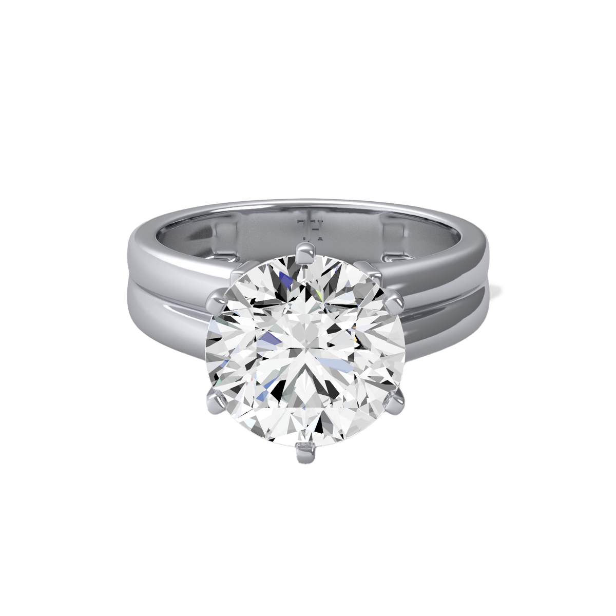Round 5ct Solitaire Ring R-674