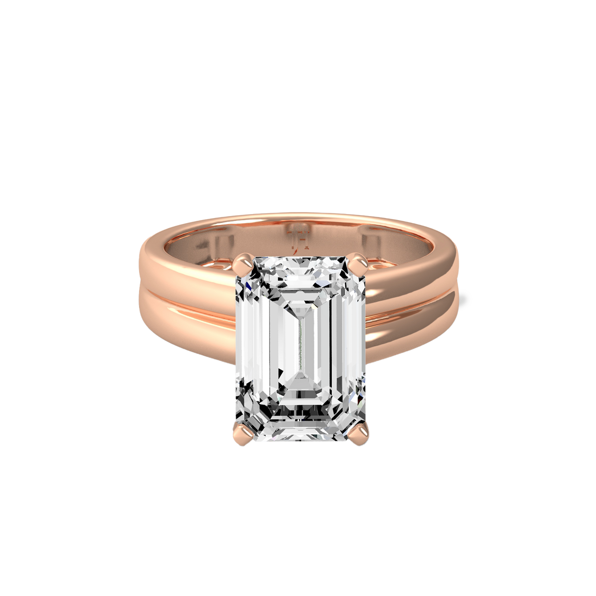Emerald 5ct Solitaire Ring