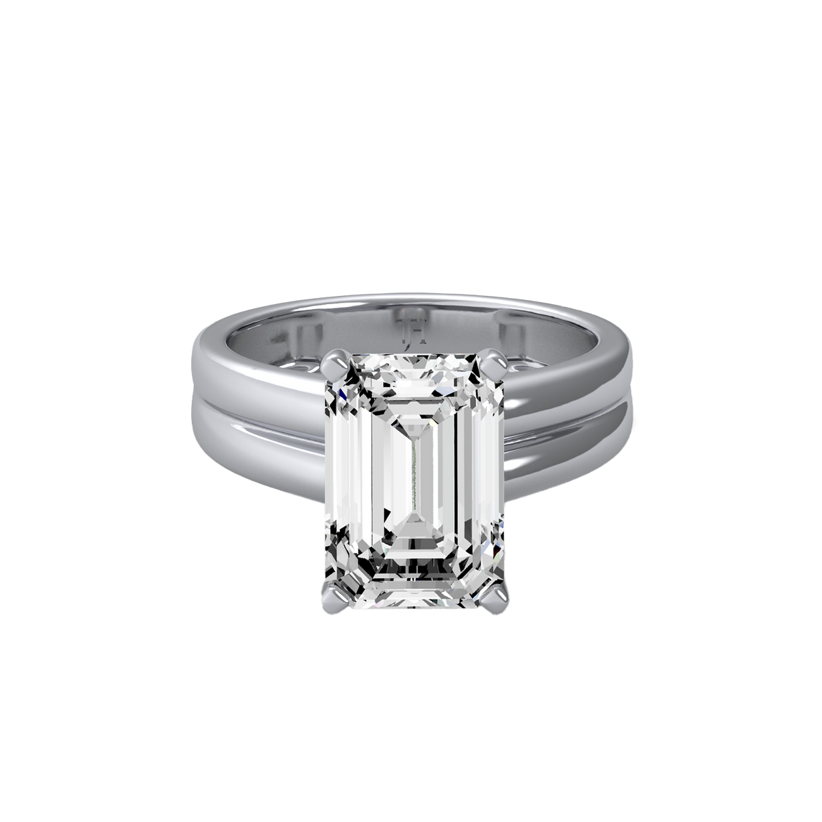 Emerald 5ct Solitaire Ring