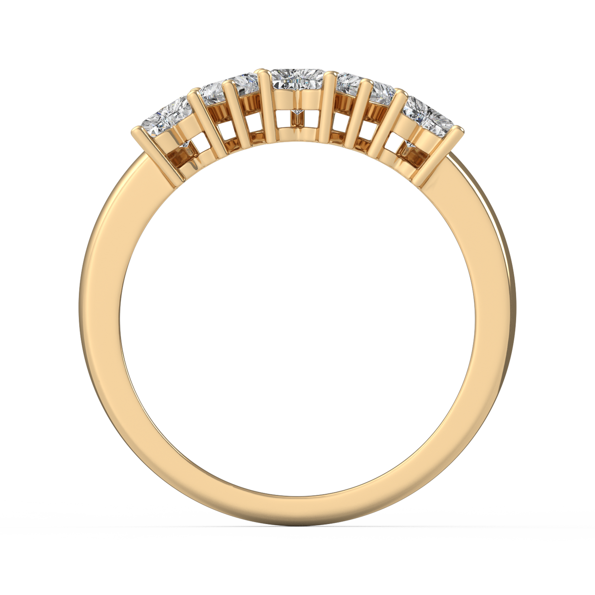Heart Quarter Eternity Band R-061