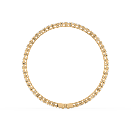 10 Pointer Lab Grown Diamond Tennis Bracelet - Image 4