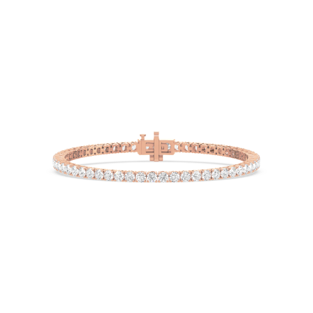 10 Pointer Lab Grown Diamond Tennis Bracelet - Image 7
