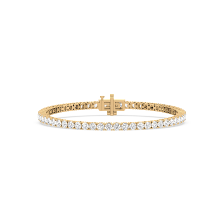 10 Pointer Lab Grown Diamond Tennis Bracelet - Image 6